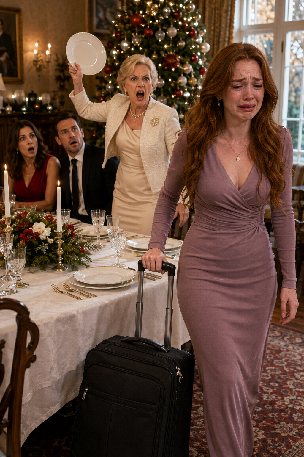 On New Year’s Eve, My Mother-in-Law Pushed Aside the Food I Had Prepared and Shouted, “If You Can’t Be a Proper Wife, Go Back to Your Parents.” My Husband Stayed Silent. After 3 Years of Paying for That House, I Packed My Suitcase, Made Two Moves on My Phone, and Left. At Midnight, He Called Me in Panic… Because He Had Just Discovered Something His Family Never Imagined.