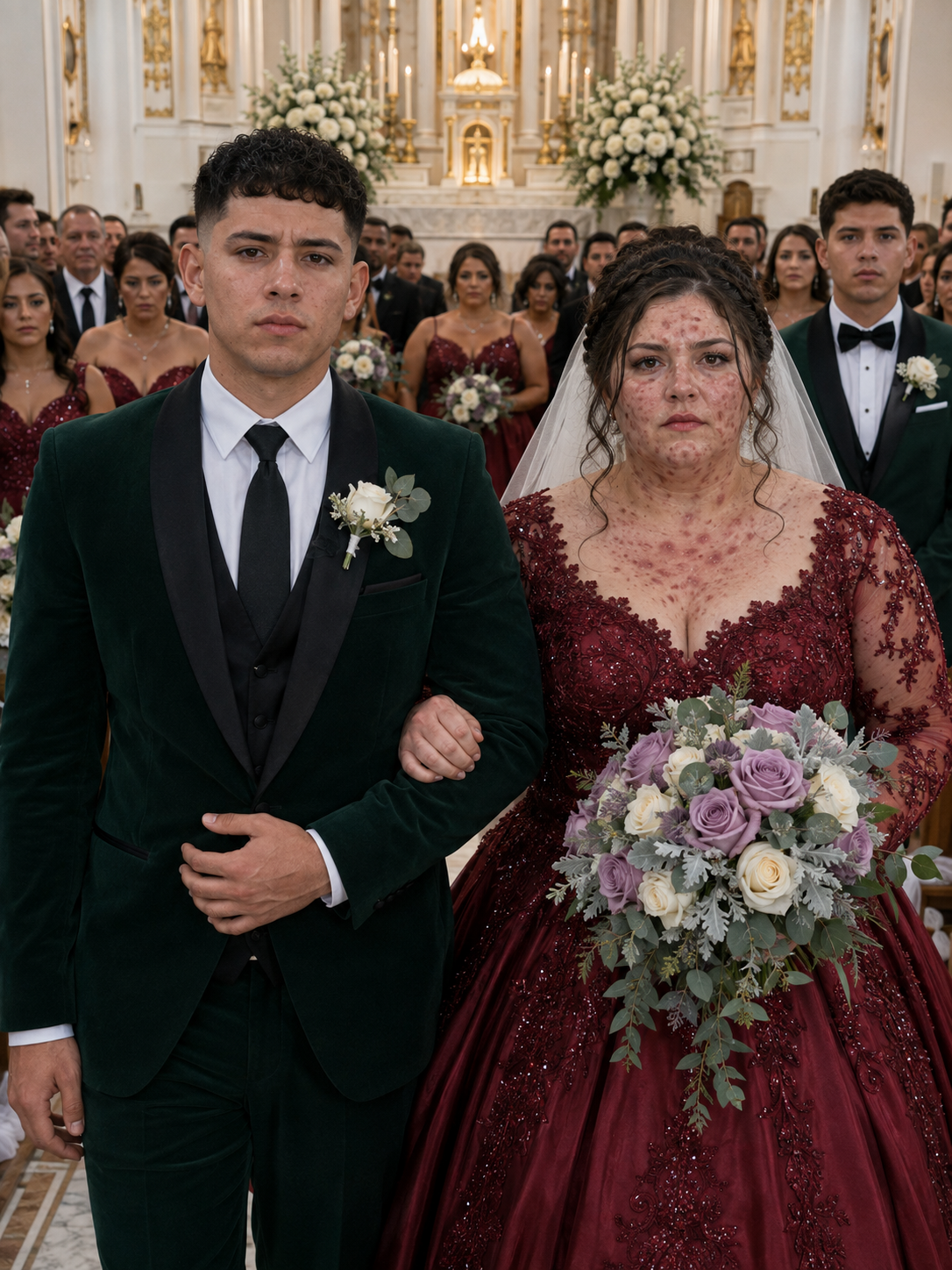 He married the daughter everyone called “the ugliest” in one of the country’s most powerful families for her money. But on their wedding night, he found bl00d beneath her wedding dress. She whispered only four words: “My father did this.” He took the secret key sewn into the fabric, called an attorney, and discovered that their marriage was hiding a deadly conspiracy.
