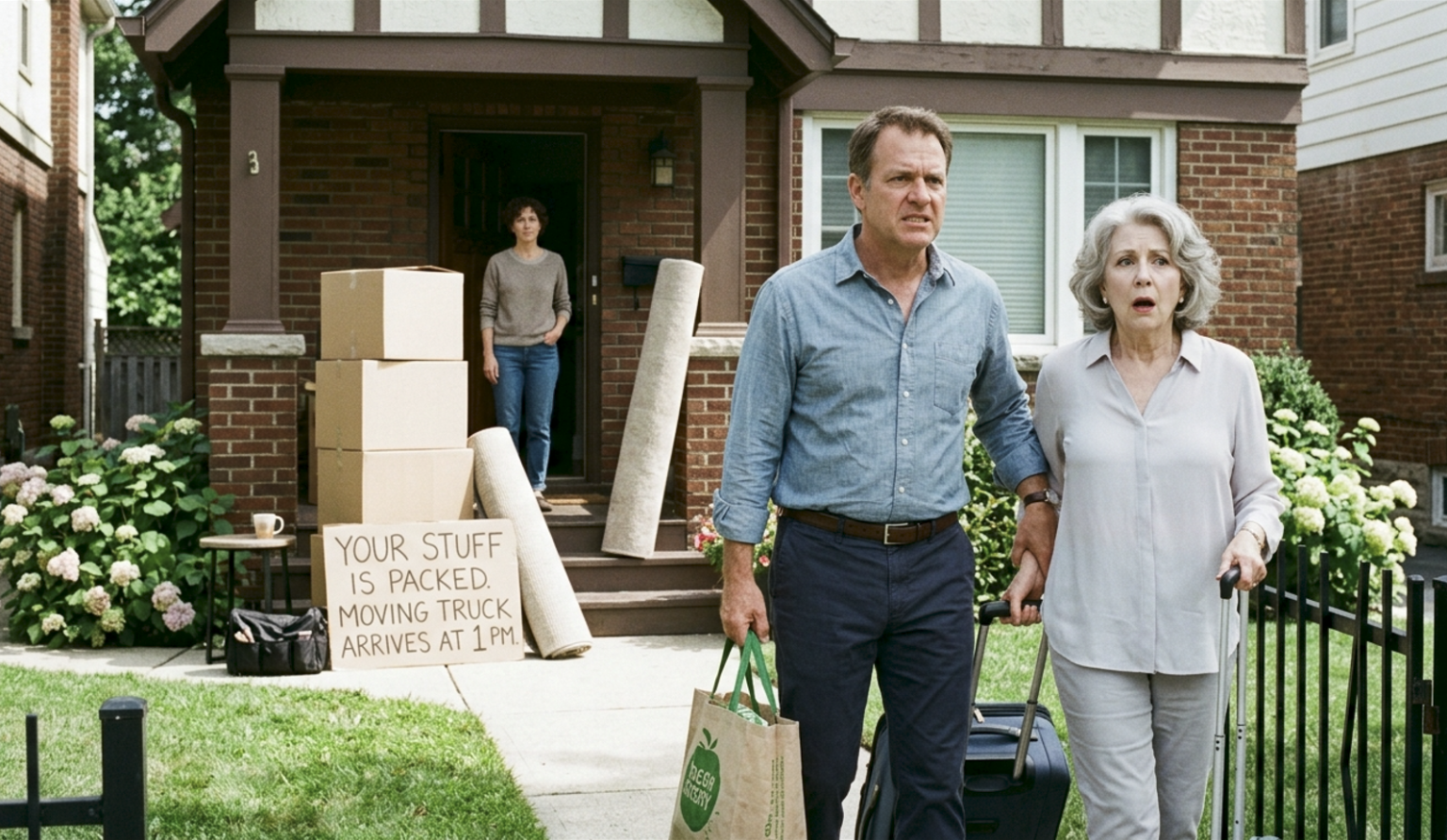 My Husband Told Me to “Freshen Up and Smile” for His Mother—But He Had No Idea What Was Waiting at the Door