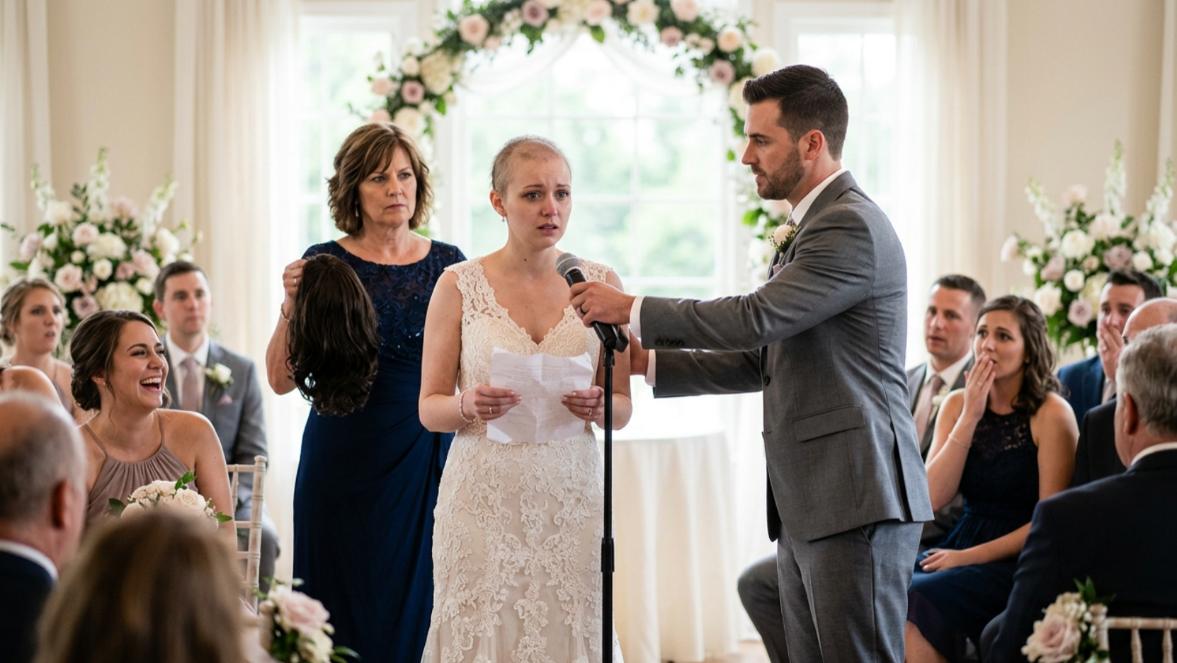 My Mother Ripped Off My Wig at My Wedding—Then My Groom Took the Microphone