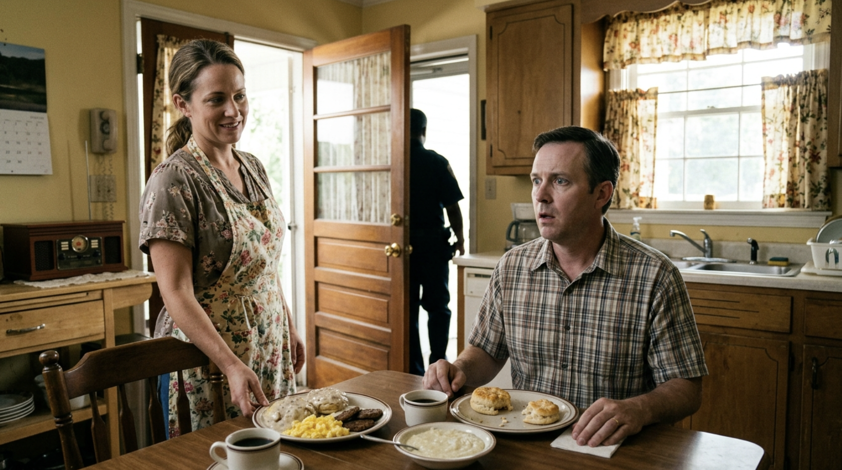 My Husband Called Me a “Proper Wife” After Hitting Me—Then His Secret Walked Through the Door
