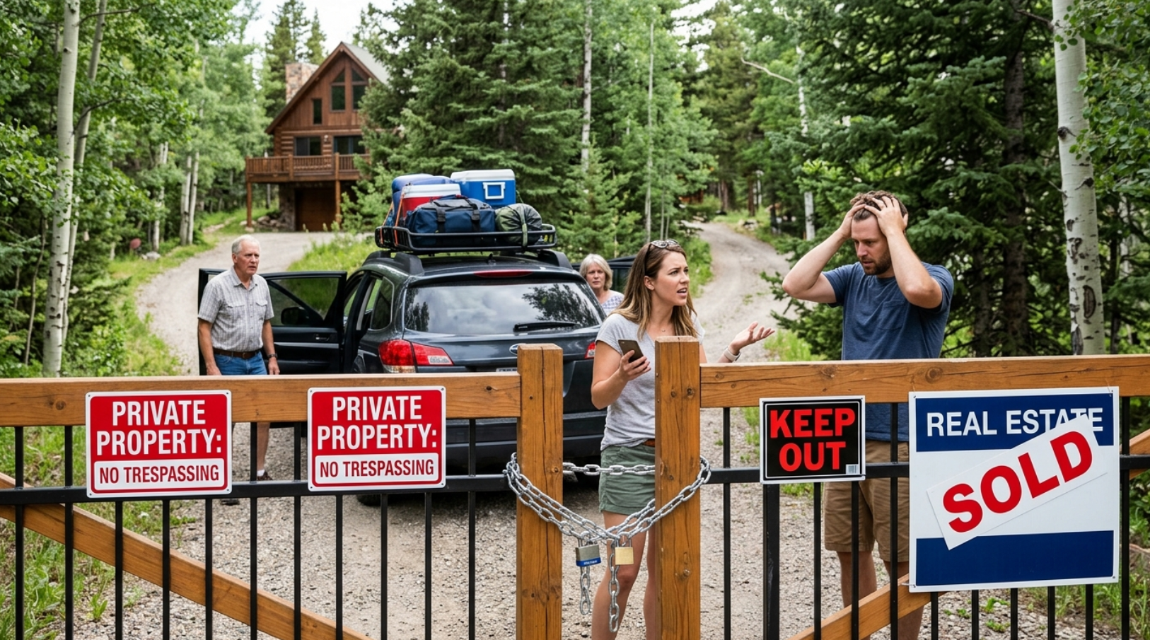They Arrived at My Cabin With Luggage—But They Had No Idea What I’d Done