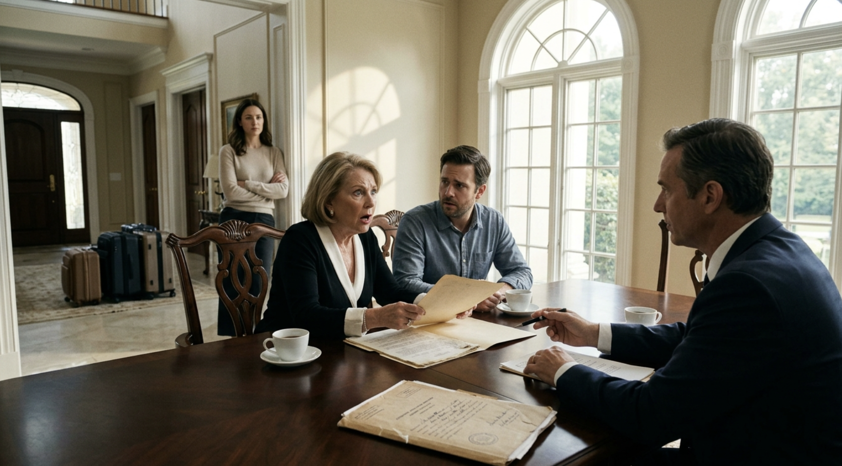 My Mother-in-Law Kicked Me Out of Her $2.8 Million Mansion—But One Letter From My Late Father-in-Law Changed Everything