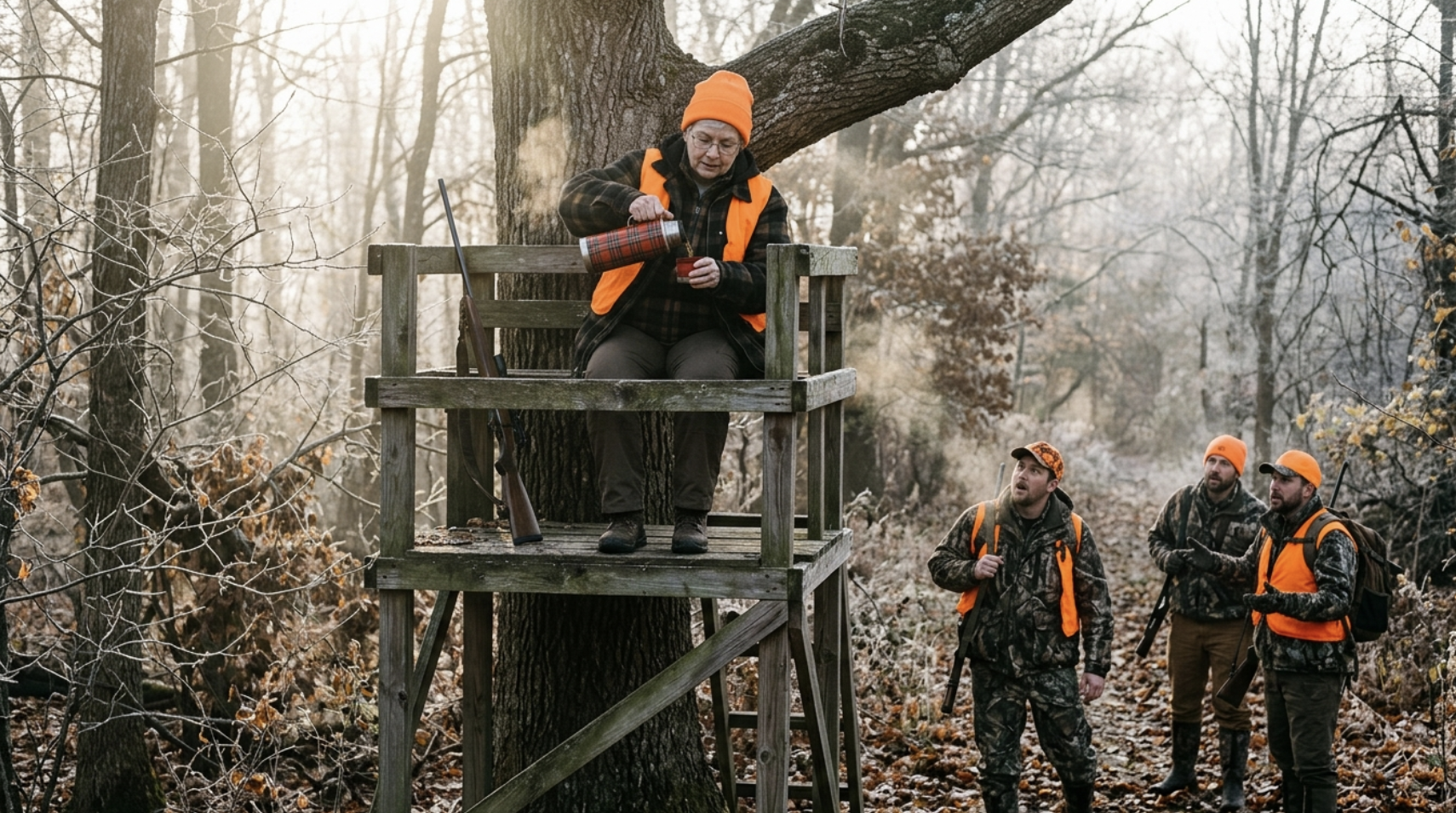 My Nephew Sold Hunting Rights to My Late Husband’s 80 Acres—So I Was Waiting in the Deer Stand When His First Customers Arrived