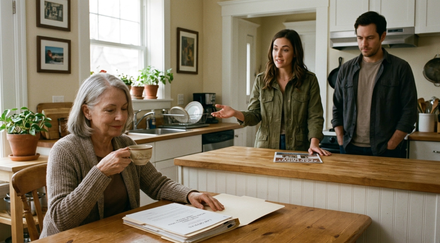 My Daughter-in-Law Decided I Had to Leave My Own House for Her Baby—But She Never Expected the Envelope I Placed on the Kitchen Counter