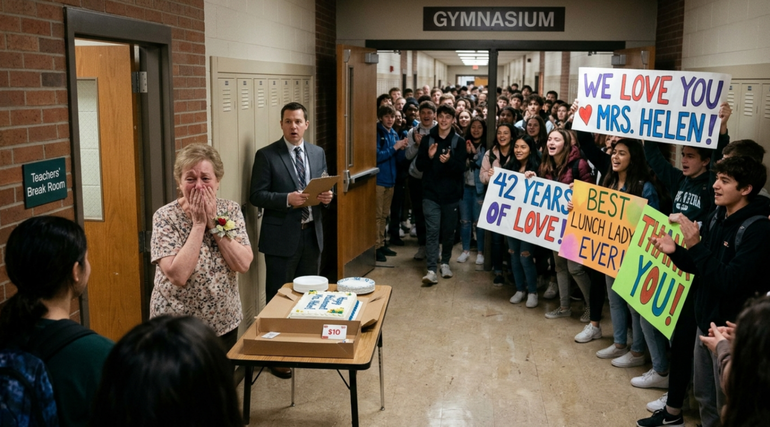 After 42 Years, They Gave My Mother a $10 Gift Card—Then Hundreds of Her Former Students Returned to Show Her What She Was Really Worth