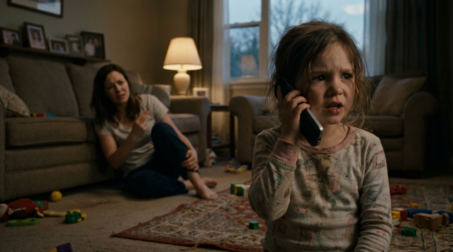 My Husband Broke My Leg, But Our 4-Year-Old Daughter’s Secret Phone Call Exposed His Darkest Secrets ❤️