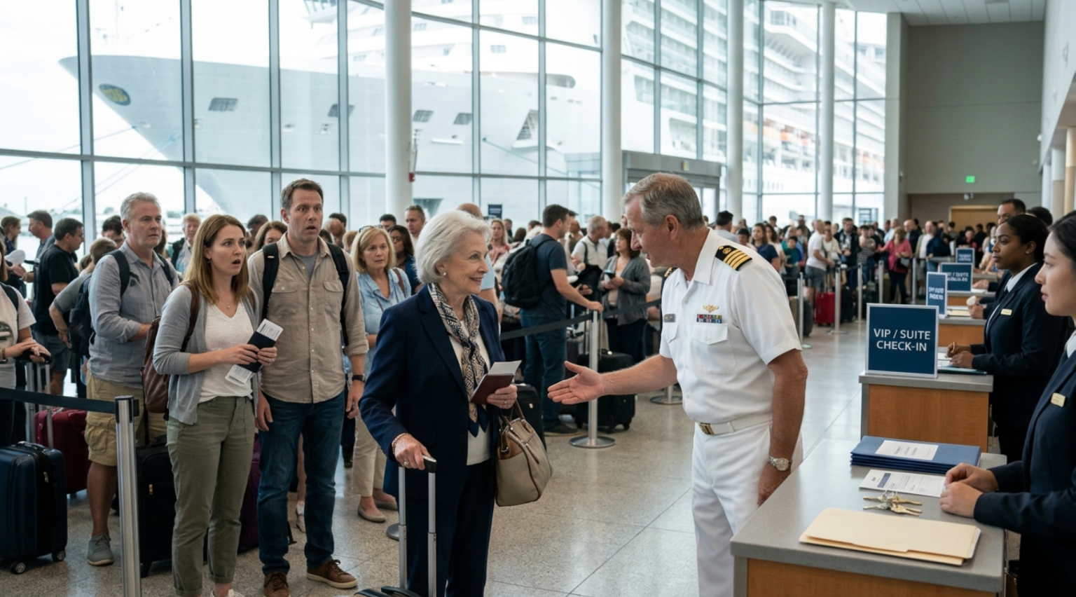 My Family Separated Me From Their Cruise—Until the Ship’s Director Called Me “Welcome Home”