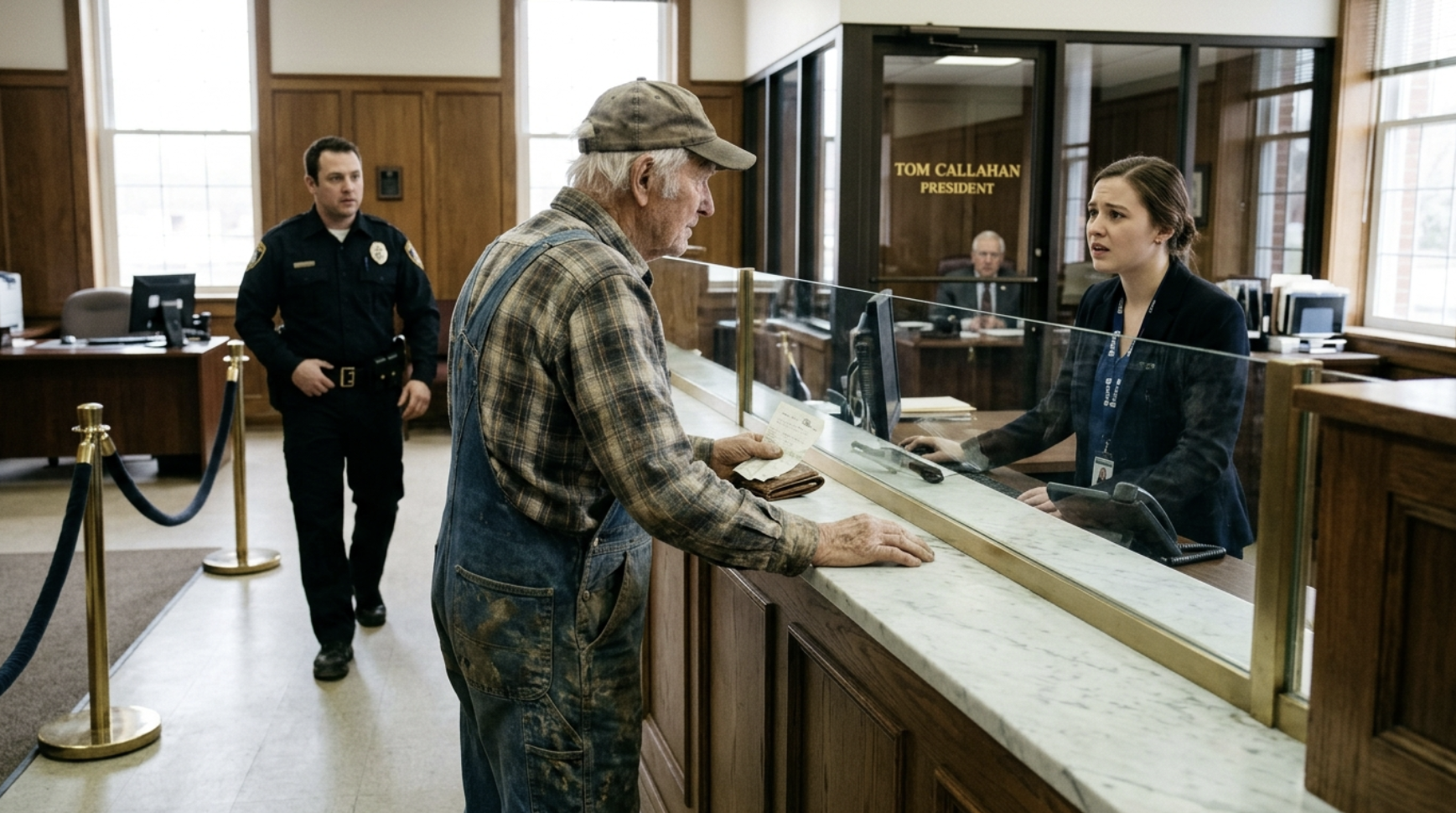 The Bank Teller Humiliated My 84-Year-Old Grandpa—Until the Bank President Recognized His Name