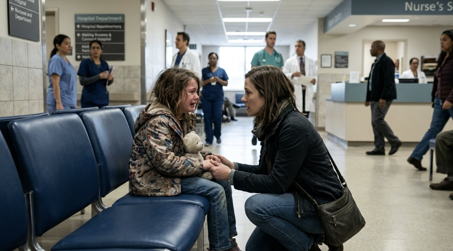 An 8-Year-Old Girl Cried, “If I Die Here, Will Somebody Tell My Dad?” Everyone Ignored Her—Until One Nurse Read the Terrifying Message From Her Aunt