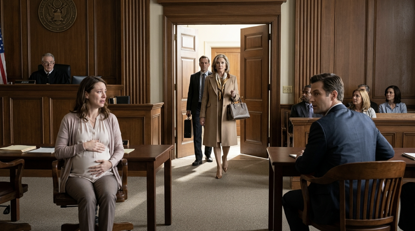 At My Divorce Hearing, the Judge Ruled I’d Get Nothing—Then My Billionaire Mother Walked In and Told My Husband, “My Daughter Will Live Far Better Without You.”