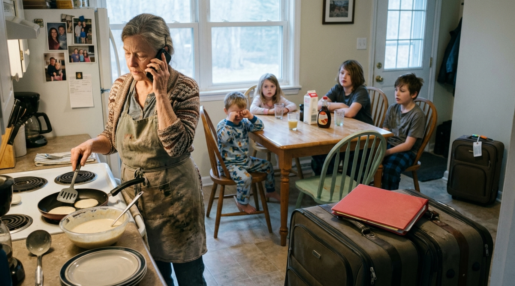 My Son Left His Four Children at My Door and Expected Me to Cancel My Dream Vacation—But at 68, I Finally Chose Myself