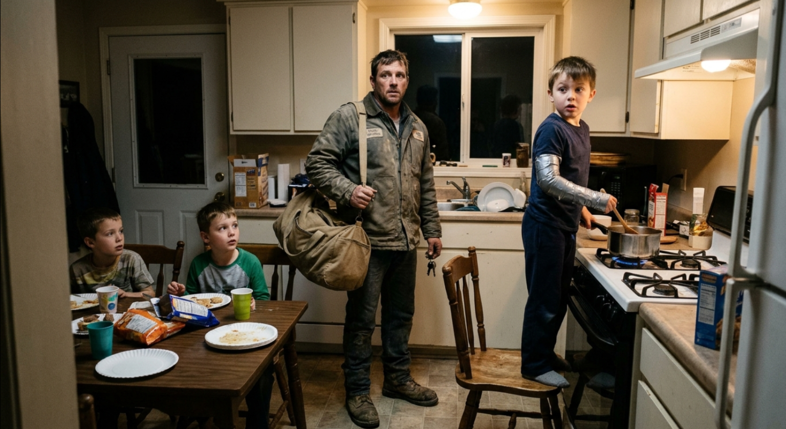 My Eight-Year-Old Son Was Forced to Sleep in a Shed While I Worked Offshore—Until I Came Home Early and Discovered the Truth