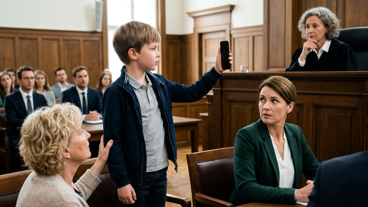 “After My Son Passed Away, I Fought for My Grandson… But His Hidden Recording Changed the Entire Courtroom”