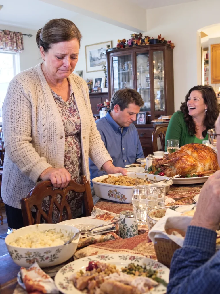 I drove three hours to my son’s Thanksgiving celebration, bringing a turkey, two pies, and enough homemade dishes to feed twelve people. But in front of her guests, my daughter-in-law laughed and declared, “Cooking and cleaning—that’s your whole personality, Diane.”